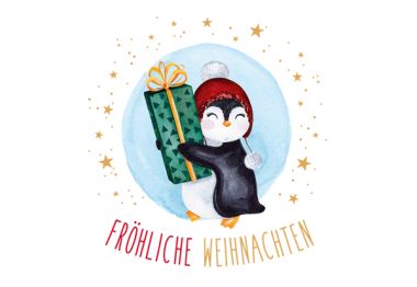  - Weihnachtskollektion - Green Karma X-Mas Midikarten - wfa MK Green Karma X-Mas