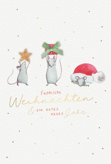  - Weihnachtskollektion - Doppeltext + Weihnachten - KK hoch Doppeltext WH