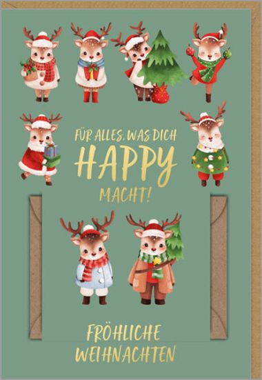 - Weihnachtskollektion - Gutscheine + Geldkarte - KK hoch Geldkarte WH