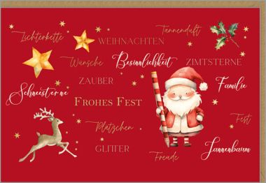  - Weihnachtskollektion - Doppeltext + Weihnachten - KK quer Weihnachten