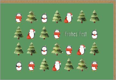 - Weihnachtskollektion - Doppeltext + Weihnachten - KK quer Weihnachten