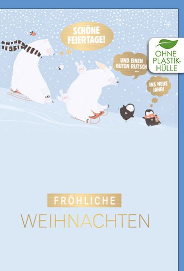  - Weihnachtskollektion - Green Christmas - KK Doppeltext WH