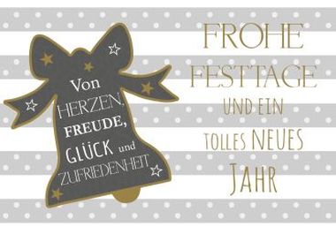  - Weihnachtskollektion - PK Klein - wfa PK Doppeltext quer