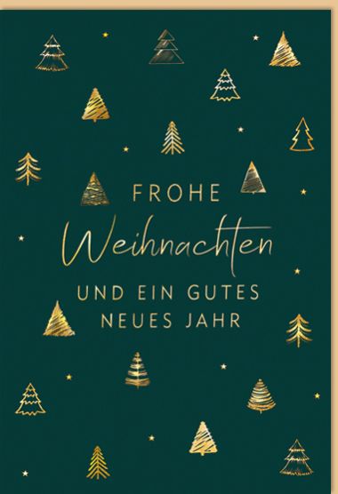  - Weihnachtskollektion - Green Christmas - KK Doppeltext WH