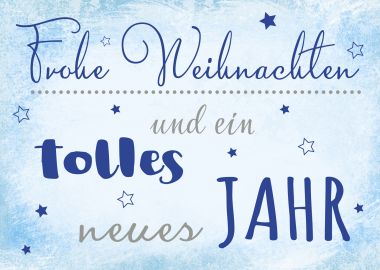  - Weihnachtskollektion - PK Klein - wfa PK Doppeltext quer
