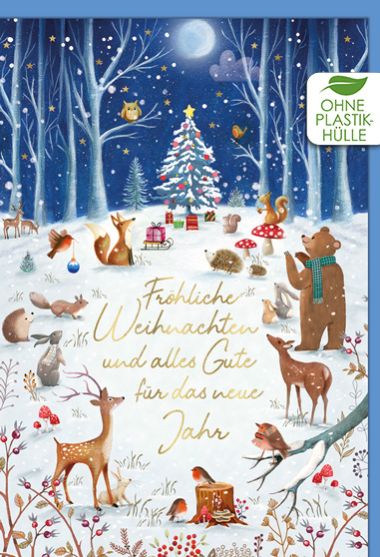  - Weihnachtskollektion - Green Christmas - KK Doppeltext WH