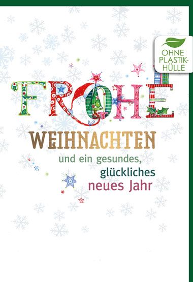  - Weihnachtskollektion - Green Christmas - KK Doppeltext WH