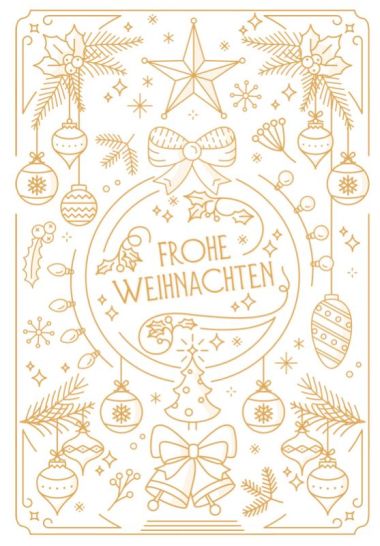  - Weihnachtskollektion - Feine Art X-Mas - KK Weihnachten hoch