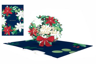  - Weihnachtskollektion - Kirigami WH - KK hoch Merry Christmas