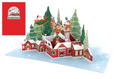  - Weihnachtskollektion - Kirigami WH - KK hoch Blanco WH