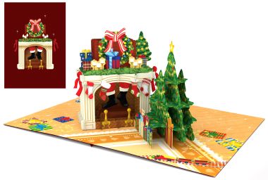  - Weihnachtskollektion - Kirigami WH - KK hoch Blanco WH
