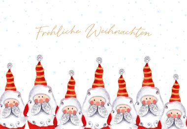  - Weihnachtskollektion - Green Karma X-Mas Klappkarten - wfa KK Weihnachten quer