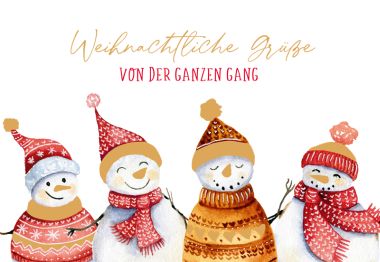  - Weihnachtskollektion - Green Karma X-Mas Klappkarten - wfa KK Weihnachten quer