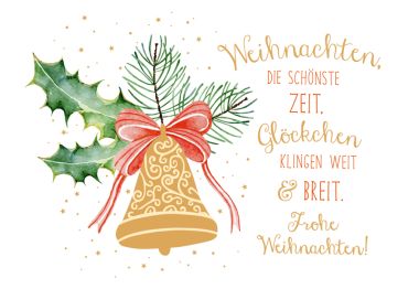  - Weihnachtskollektion - Green Karma X-Mas Klappkarten - wfa KK Weihnachten quer