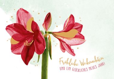  - Weihnachtskollektion - Green Karma X-Mas Klappkarten - wfa KK Weihnachten quer