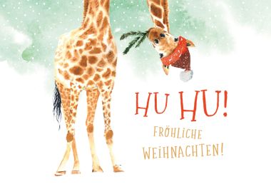  - Weihnachtskollektion - Green Karma X-Mas Klappkarten - wfa KK Weihnachten quer