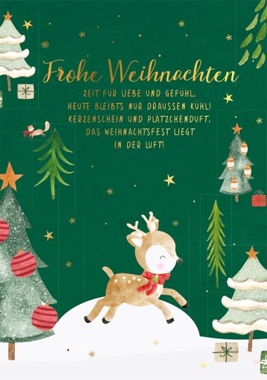  - Weihnachtskollektion - Green Moments Xmas - KK hoch Weihnachten