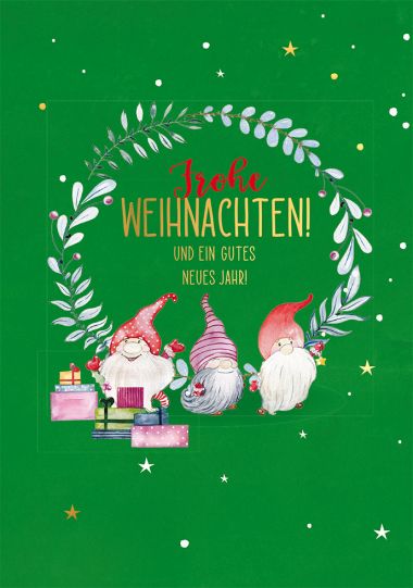  - Weihnachtskollektion - Green Moments Xmas - KK hoch Doppeltext