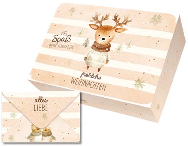  - Weihnachtskollektion - Green Moments Xmas - Geldbriefbox Weihnachten
