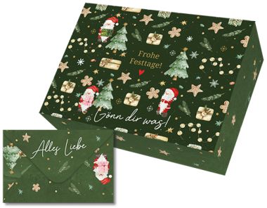  - Weihnachtskollektion - Green Moments Xmas - Geldbriefbox Weihnachten