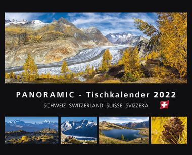 Ind. Kal. Panoramic Switzerland Tischk