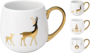  - Weihnachtskollektion - Merchandise WH - Jumbo Becher "Rentier"