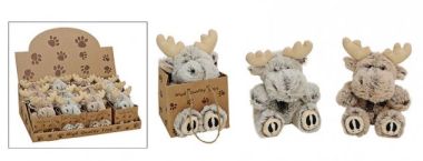  - Weihnachtskollektion - Merchandise WH - Display Elch aus Plüsch in der Tüte