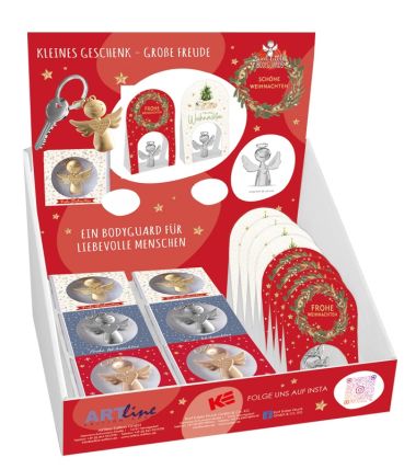  - Weihnachtskollektion - Sweet little Bodyguard WH - WH Metallanhänger mit Verpackung