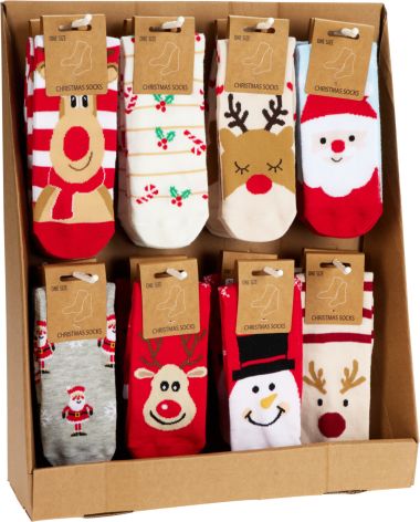  - Weihnachtskollektion - Merchandise WH - wfa Weihnachtssocken Damen