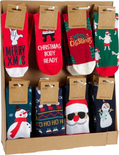  - Weihnachtskollektion - Merchandise WH - wfa Weihnachtssocken Herren