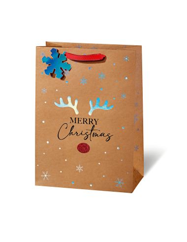  - Weihnachtskollektion - Geschenktaschen gross - Geschenktasche Red Nose