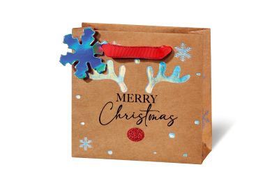  - Weihnachtskollektion - Geschenktaschen klein - Geschenktasche Red Nose