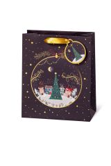 Geschenktasche Winter Village
