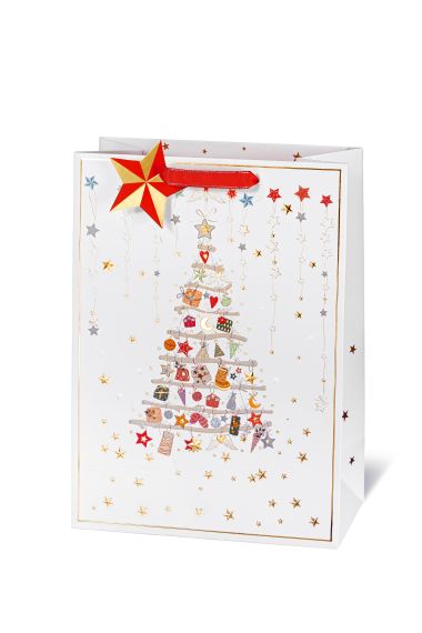 - Weihnachtskollektion - Geschenktaschen gross - Geschenktasche Christmas Tree