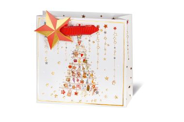  - Weihnachtskollektion - Geschenktaschen klein - Geschenktasche Christmas Tree