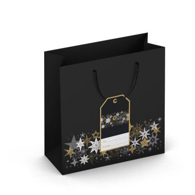  - Weihnachtskollektion - Geschenktaschen klein - Geschenktasche Sterne Klein