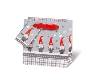  - Weihnachtskollektion - Geschenktaschen klein - Geschenktasche Wichtel