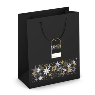  - Weihnachtskollektion - Geschenktaschen gross - Geschenktasche Sterne Gross