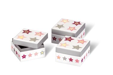  - Weihnachtskollektion - Geschenkschachteln - A Kartonage Minidose Sternenglanz 3.4.23