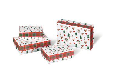  - Weihnachtskollektion - Geschenkschachteln - wfa Kartonage Traditonal