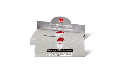  - Weihnachtskollektion - Merchandise WH - Gutscheinverpackungen im Display