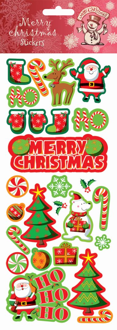  - Weihnachtskollektion - Sticker WH - wfa Sticker XMAS Ho Ho Ho