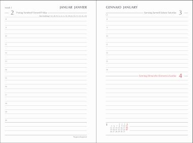 - Agenden / Booklets - Agenden/Planer - Retime Plus Schwarz