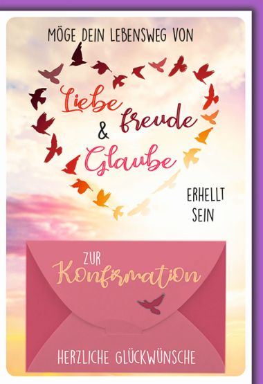  - Saison-Kollektion - Konfirmation Geldkarte - Konfirmation Geldkarte