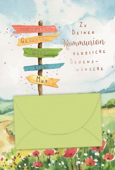  - Saison-Kollektion - Kommunion Geldkarte - Kommunion Geldkarte