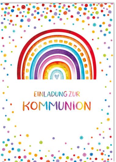 Einladung Kommunion Beutel
