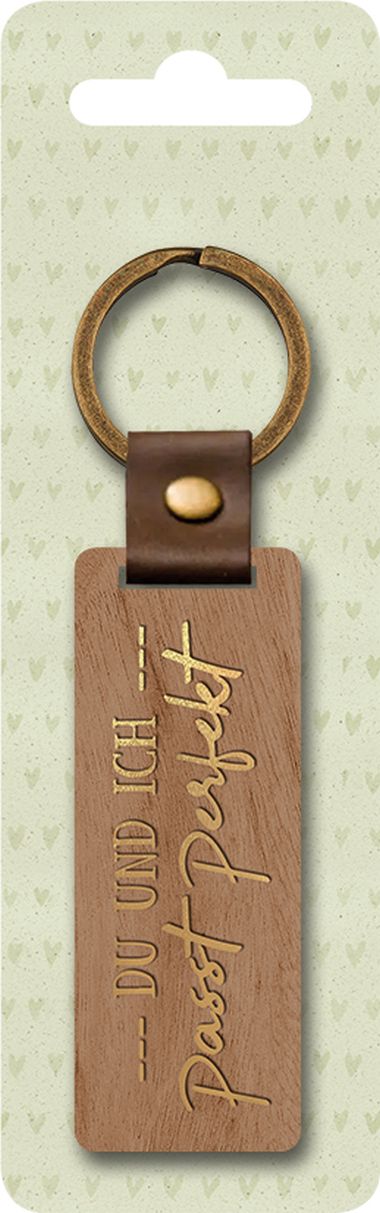  - Geschenkartikel Allgemein - Schlüsselanhänger - Schlüsselanhänger aus Holz