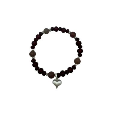  - Andreani Schmuck - Armbänder - Armband aus Glas und echten Steinen