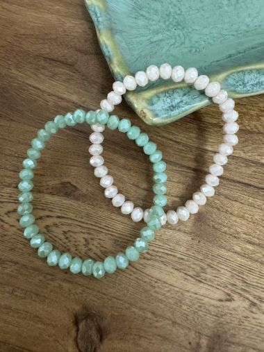  - Andreani Schmuck - Armbänder - Armband aus Glas 6 mm