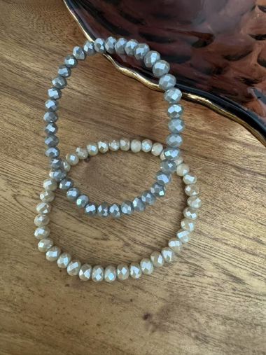  - Andreani Schmuck - Armbänder - Armband aus Glas 6 mm